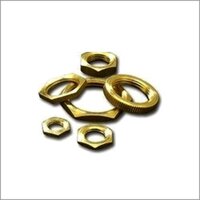 Lock Nut - Mild Steel, Round Head, Golden Finish, 10-20g | Durable, Smooth Finish, Easy Installation, Compact Design