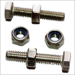 Silver Hex Nuts Bolts