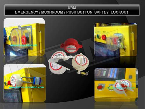 PUSH BUTTON SAFETY LOCKOUT