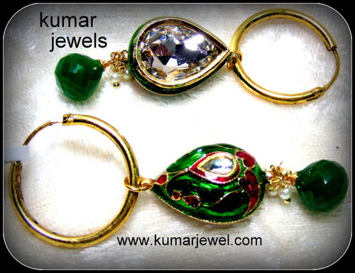 Cirosky hoop earring.