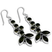 Desgigner Smokey Quartz Earrings Jewellery