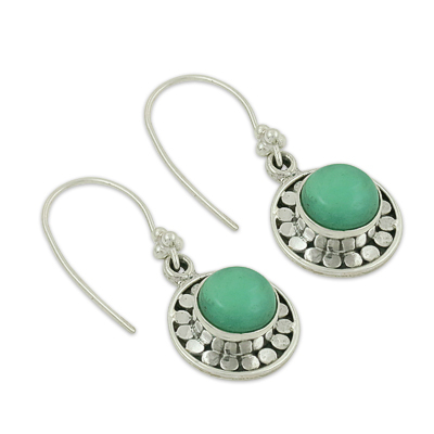 Chrysoprase Gemstone Earring Jewellery