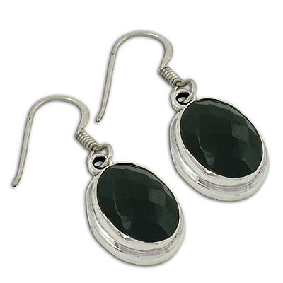 Black Onyx Gemstone Earrings jewellery