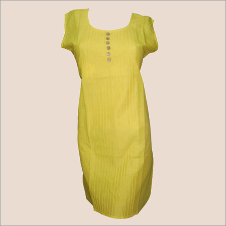 Pintex Kurti On Cambric
