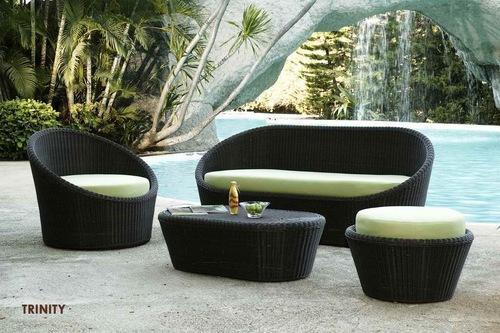 Garden Rattan Furniture Set