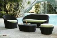 Garden Rattan Furniture Set
