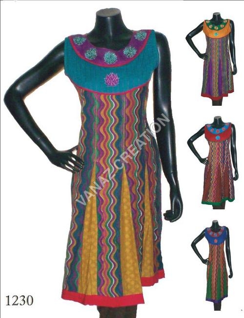Ladies Colourful Printed Kurtis
