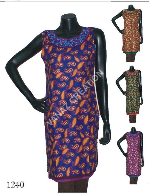 Girls Printed Designer Kurtis