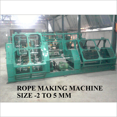 Rope Making Machines - Steel, 2-5 Mm, Electric, Adjustable Speed | Durable, Corrosion Resistant, Reliable, Easy Installation