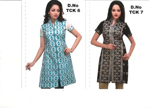 PHULKARI COTTON KURTI