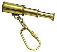 Nautical Telescope Keychain