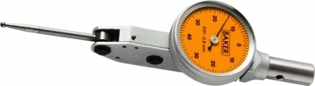 Calibration of Leaver Dial Indicator - Steel, Orange Dial, 0-10mm Range, 0.001mm Resolution | Accurate, Reliable, Precise Calibration Service