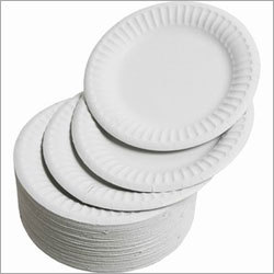 Disposable Paper Plates - 9 Inch Round, White Color | Durable, Recyclable, Eco-Friendly, Cost-Effective, Bigger Base, Convenient Packaging
