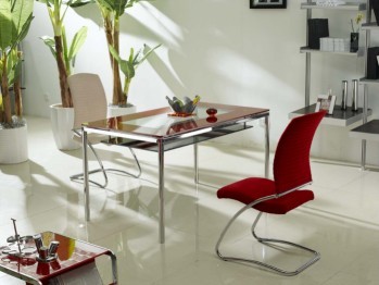 Tempered Glass Dining Table
