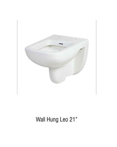 White Wall Hung Toilet