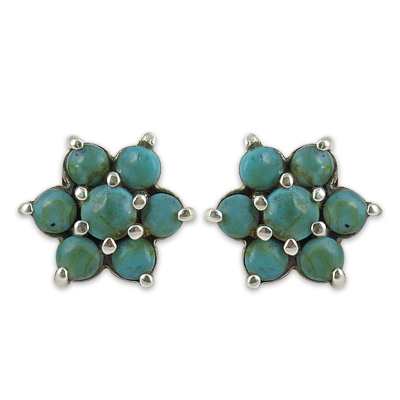 Turquoise Gemstone Earrings Jewellery