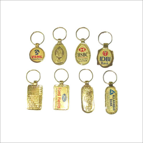 Golden Gold Plated Key Chain