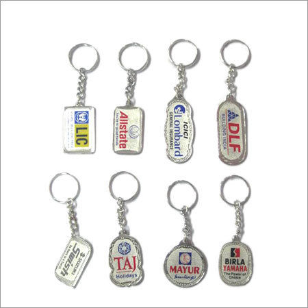 Ss Silver Laminated Key Chain