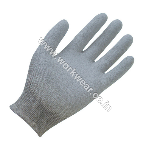 Safety PU Coated Hand Gloves