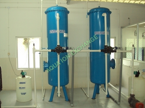 Mineral water treatment plant
