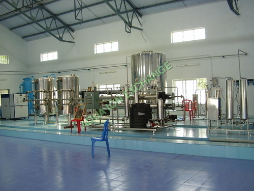 Mineral water plants