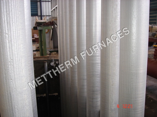 Log casting in Hot Top casting machine