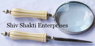 Magnifying lens with handle &With Knife
