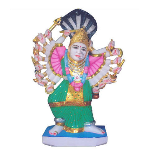 Light Weight Goddess Saptashrungi Mata Marble Statue at Best Price in ...