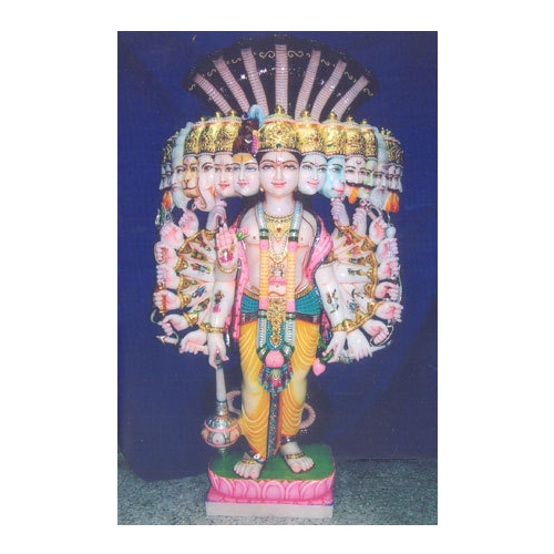Lord Vishnu Virat Avatar Marble Statue
