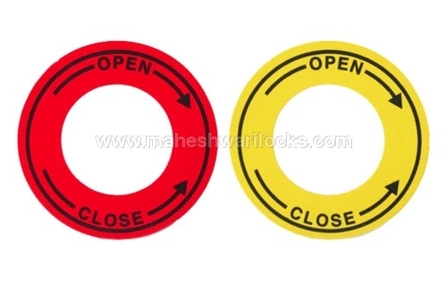 Panel Lock Open Close Plate(RYB)