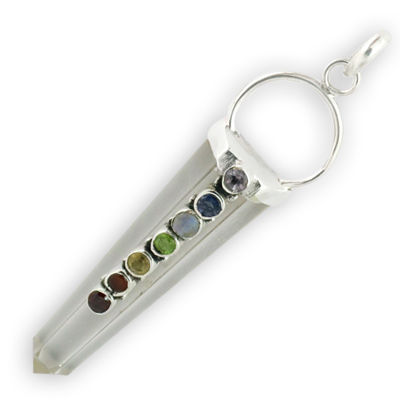 Chakra Silver Pendants