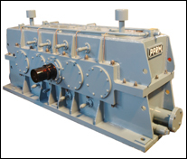 One Input Two Output Gear Box