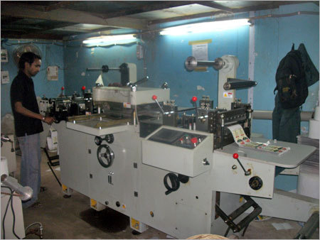 Label Die Cutting Printing Machine