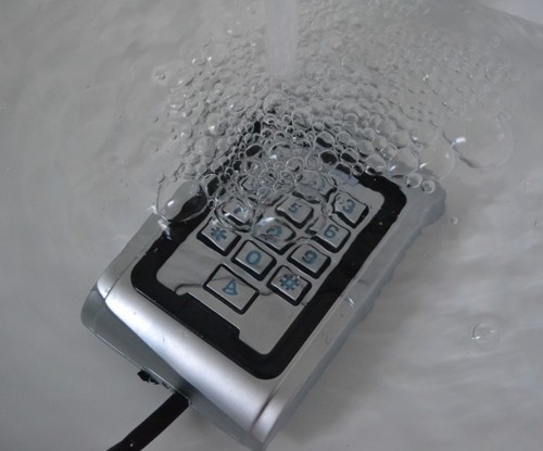 waterproof metal keypad reader