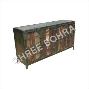 Industrial Iron Cabinet