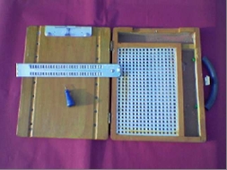 Combined Arithmetic & Braille Slate in Box