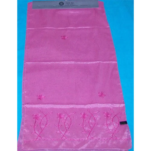 Cotton Nylon Embroidered Stoles