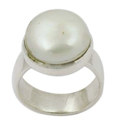 Pearl Gemstone Ring