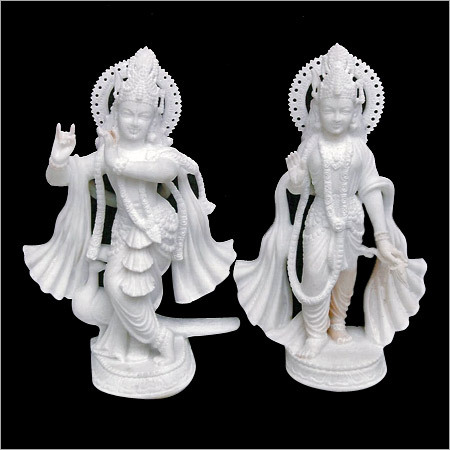 Antique Radha Krishna Statue