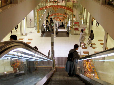 Shopping Mall Escalators