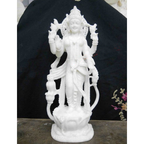 Marble laxmi statue