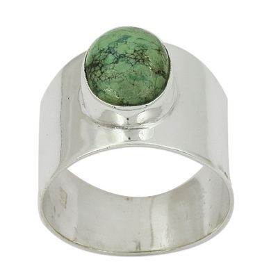 Tuquoise Gemstone Sterling Silver Ring Jewellery