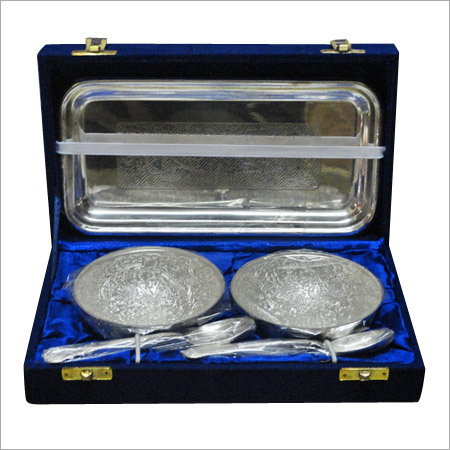 Silver Plated Bowl Set