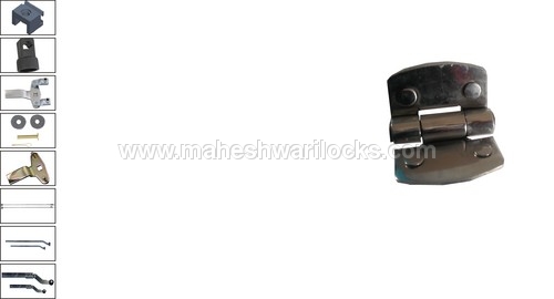 Acoustic Hinges - Metal/Plastic 20x15mm Black, Quiet Operation, Smooth Movement, Noise Reduction