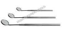 Dental Mirror - Metal, Compact Design , Highly Durable, Corrosion Resistant, Available In Varied Sizes For Clinics And Hospitals