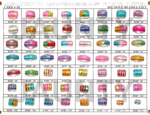 बिग होल बीड्स फैंसी