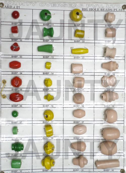 Big Hole Beads Plain