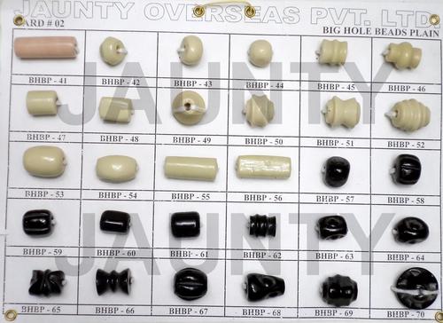 Big Hole Beads Plain