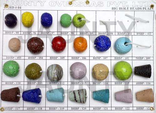 Big Hole Beads Plain