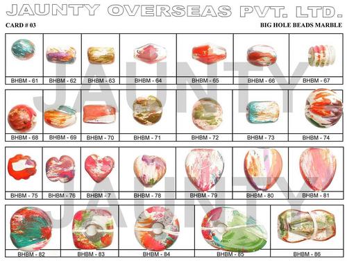 Big Hole Marble Bead